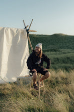 Indlæs billede til gallerivisning Seaborn Seagull Hoodie (Moonless Night)
